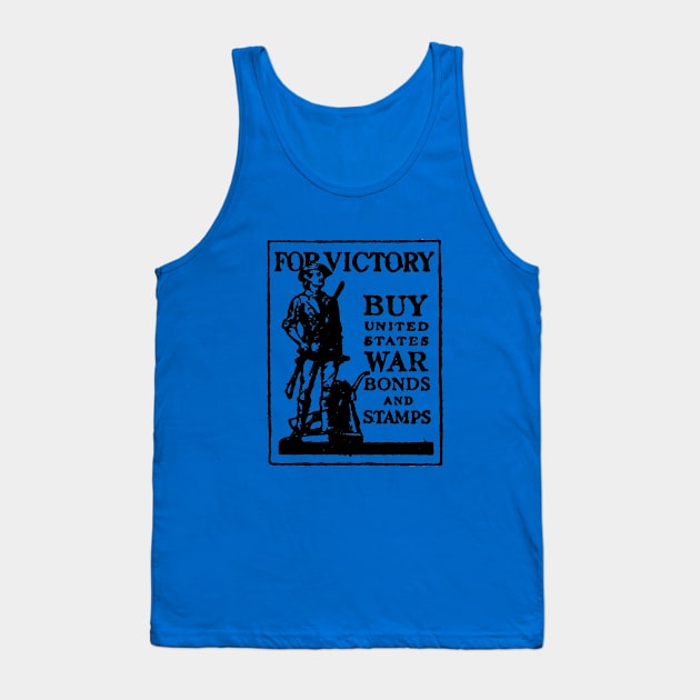 US War Bonds Tank Top by GloopTrekker